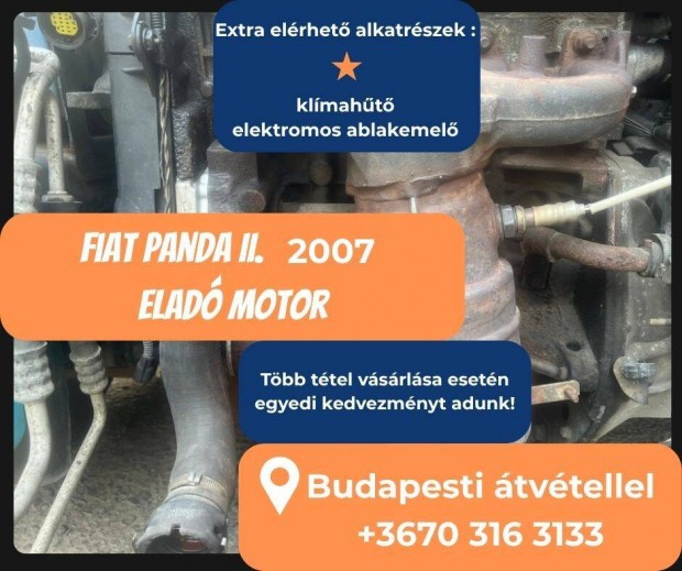 Fiat Panda 2 motor