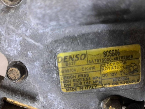 Fiat Punto 1.2 klmakompresszor