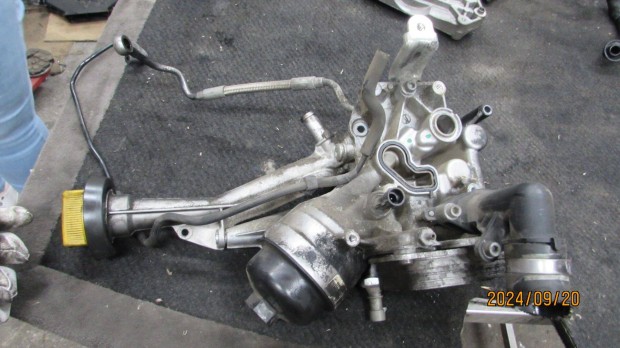 Fiat Punto 2012-2015 1.3D olajszűrőház hűtővel és beöntővel