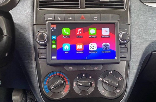 Fiat Punto Android Kijelz Rdi Multimdia Navigci Carplay Hifi GPS