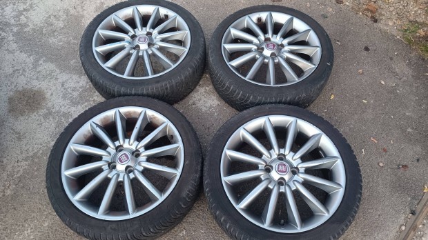 Fiat Punto Evo gyri 17" alufelni felni 4x100 205/45 r16 kleber