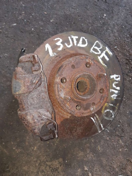 Fiat Punto II Bal Els� Csonk�llv�ny Ker�kaggyal + F�knyereg