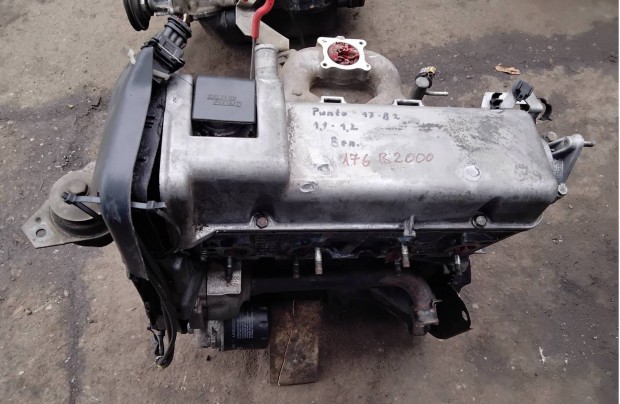 Fiat Punto I 55 1.1B komplett motor (176B2000)