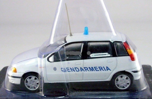 Fiat Punto SX gendarmeria San Marino kisauto modell 1/43 Elad