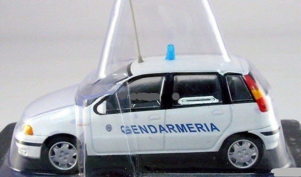 Fiat Punto SX gendarmeria San Marino kisauto modell 1/43 Elad