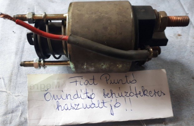 Fiat Punto önindító behúzótekercs eladó !