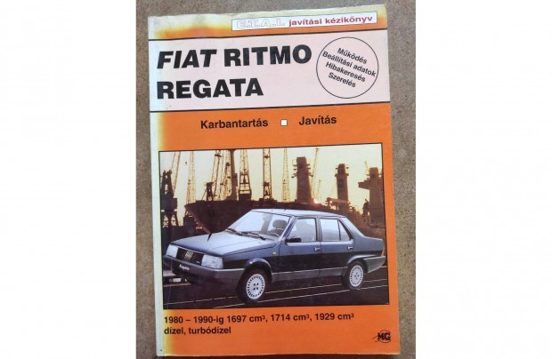 Fiat Ritmo Regata javtsi karbantartsi knyv