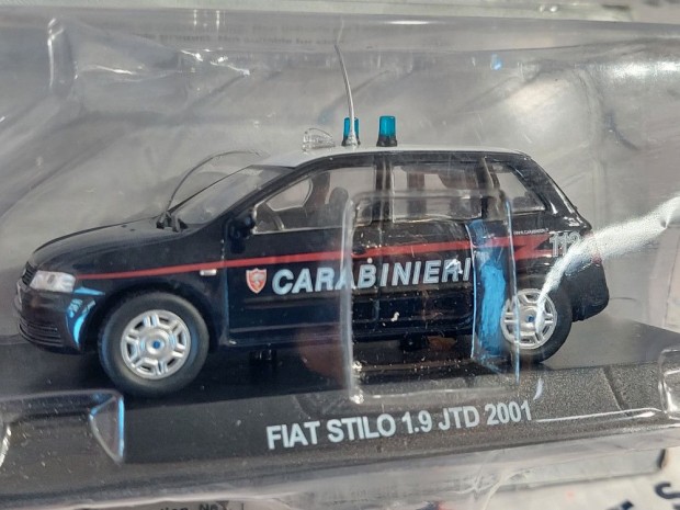 Fiat Stilo 1.9 JTD Carabinieri (2001) -  Altaya - 1:43