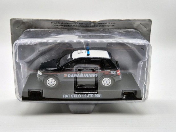 Fiat Stilo 1.9 JTD Carabinieri (2001) - Altaya - 1:43