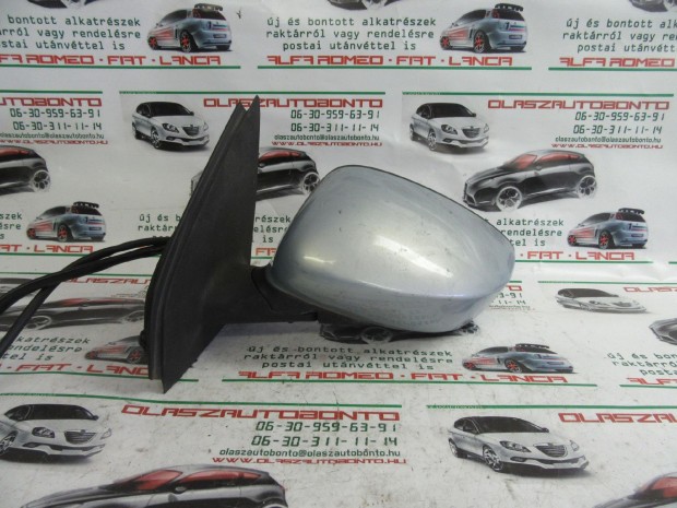 Fiat Stilo 3 ajtós világos kék színű, elektromos, bal oldali tükör