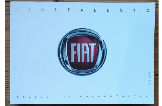 Fiat Talento Kezels s Karbantarts (2017-)