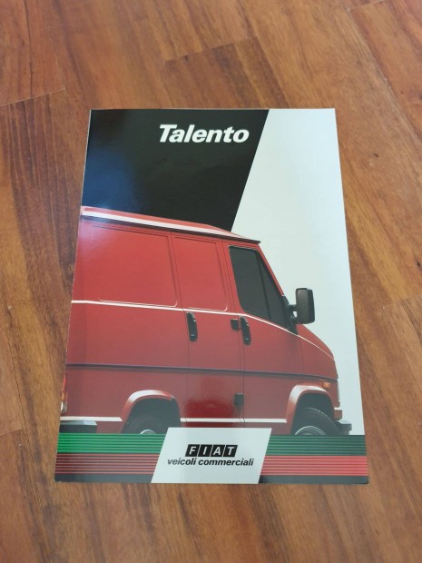 Fiat Talento Prospektus 1990 Olasz Nyelv