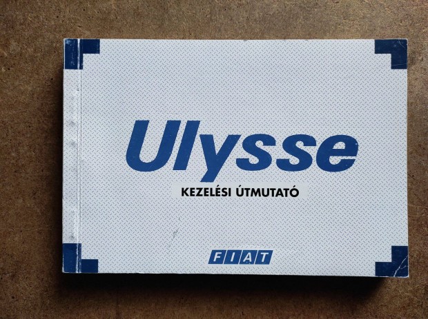 Fiat Ulysse kezelsi tmutat. 1995-