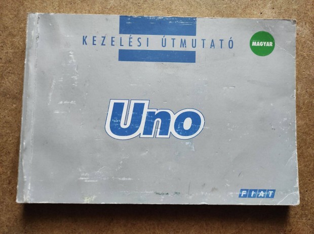 Fiat Uno kezelsi utasts,