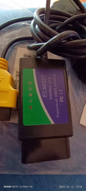 Fiat, ALFA, Lancia hibakódolvasó USB OBD2 V1.4