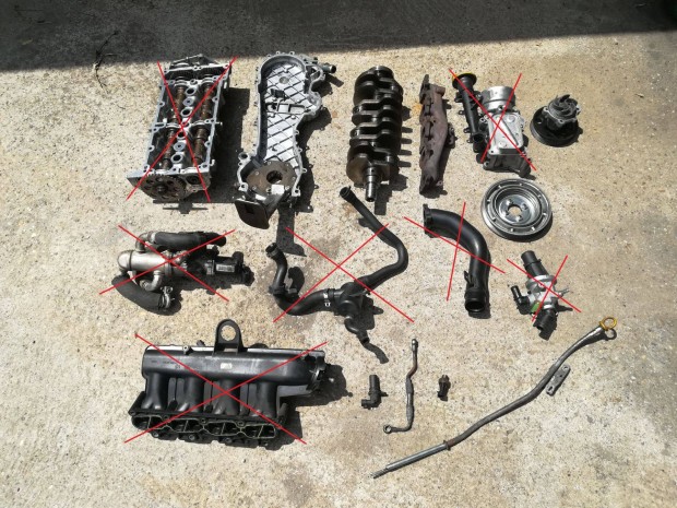 Fiat, Opel, Suzuki 1,3 diesel megmaradt motoralkatrszek