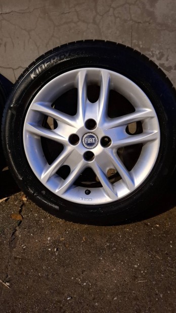 Fiat alufelni 15", 4x98, nyri gumival