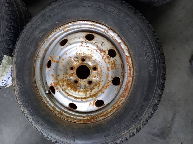 Fiat ducato 1-2-3 lemezfelni 5x118 6x15 195/70R15c nyárikkal sxx4