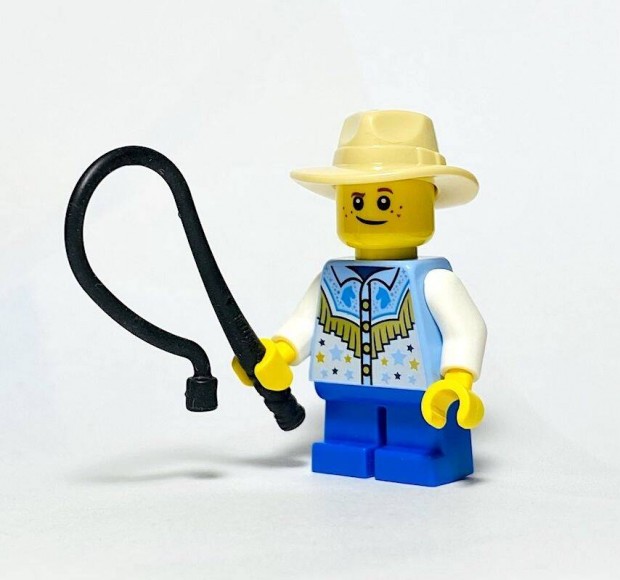 Fiatal cowboy Eredeti LEGO egyedi minifigura - Western - j