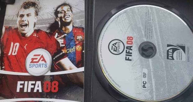 Fifa 08. 13. Pc játék dvd-k 2db