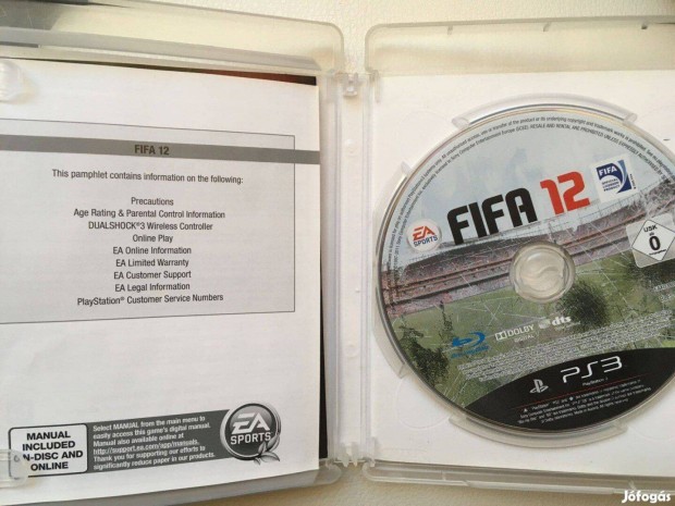 Fifa 12 - Playstation 3 (PS3) eredeti jtklemez