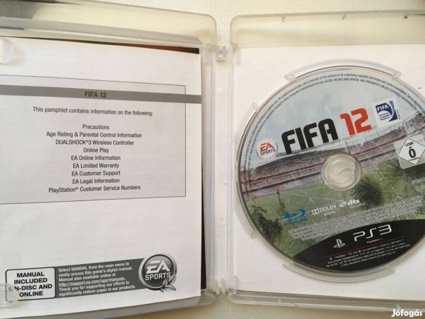 Fifa 12 - eredeti Playstation 3 (PS3) jtk