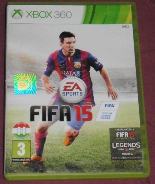 Fifa 15 Ultimate Edition Magyar Nyelv Gyri Xbox 360 Jtk Akr Flr