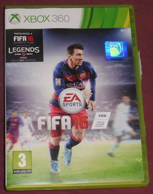 Fifa 16. Ultimate Team Gyri Xbox 360 Jtk Akr Flron