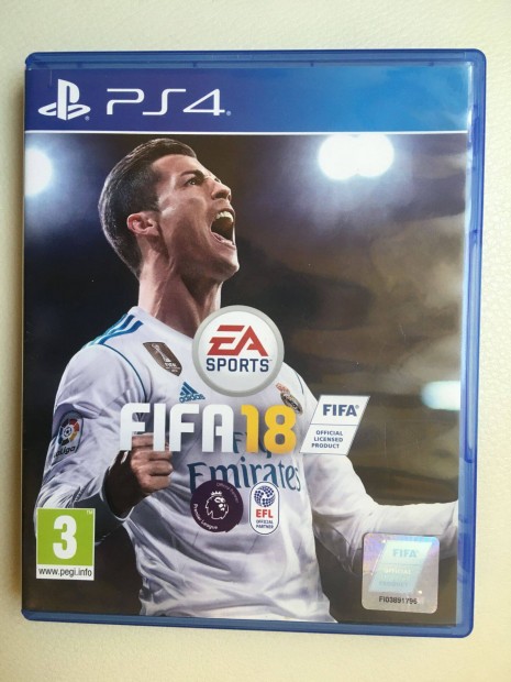 Fifa 18 Playstation 4 jtk