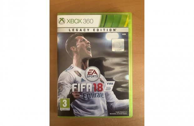 Fifa 18 Xbox 360-ra elad