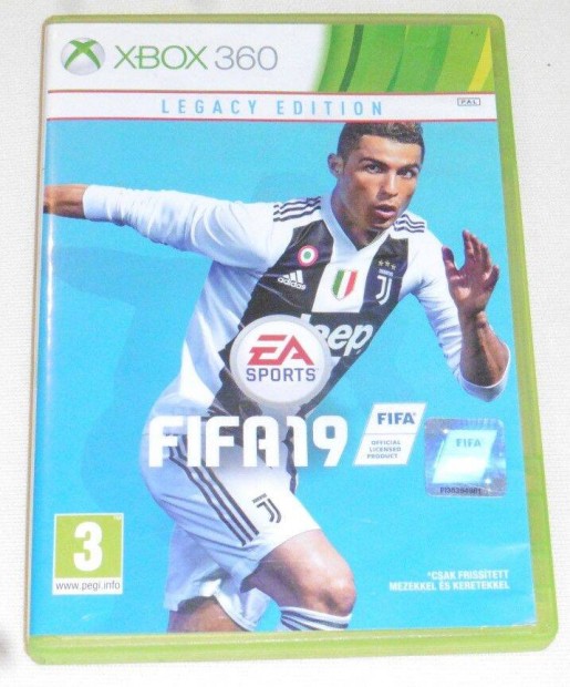 Fifa 19. Legacy Edition Gyri Xbox 360 Jtk Akr Flron