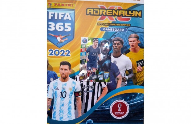 Fifa 365 Adrenalyn XL 2022 Messi Top Master kártya