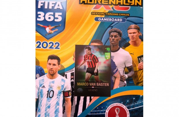 Fifa 365 Adrenalyn van Basten Legend focis krtya