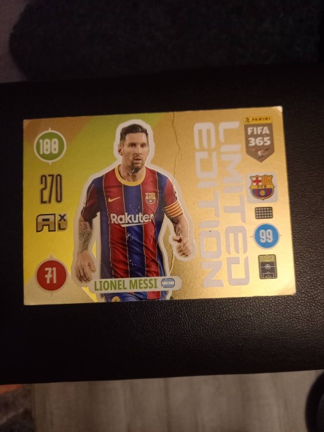 Fifa 365 Messi limited edition nagy krtya