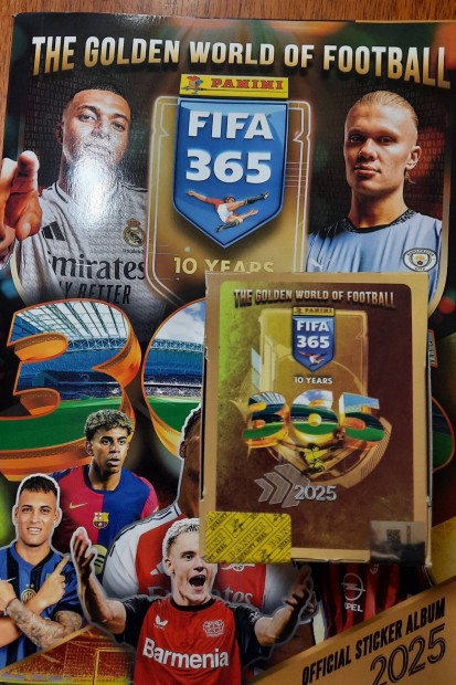 Fifa 365 matrica box 2025