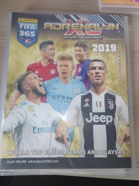 Fifa 365 panini adrenalyn XL focis krtyk +album