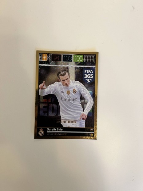 Fifa Adrenalyn XL (nagy) 2013-2014 Gareth Bale Fociskrtya