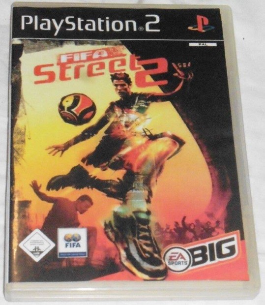 Fifa Street 2. Gyri Playstation 2, PS2 Jtk