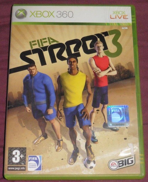 Fifa Street 3. Gyri Xbox 360 Jtk akr flron