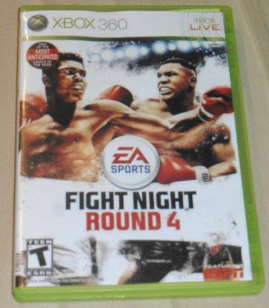 Fight Night Round 4. (Box, Sport) Gyri Xbox 360 Jtk akr flron