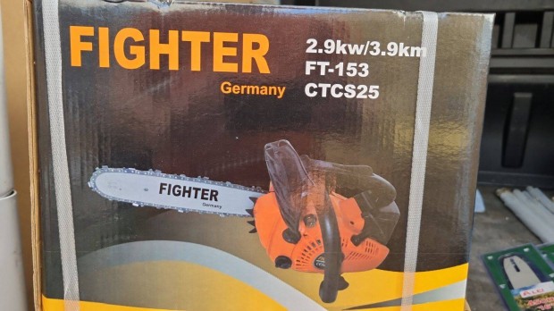 Fighter egykezes gallyaz lncfrsz, benzinmotoros frszgp