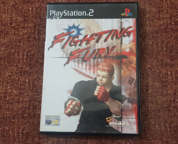 Fighting Fury Eredeti Playstation 2 lemez ( 2500 Ft )