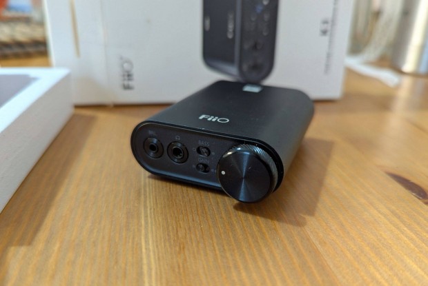 Fiio K3s (new-K3) ESS Sabre Es9038Q2M DAC & AMP szp llapot, dobozos