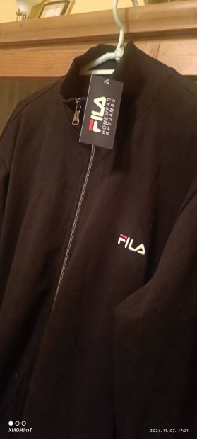 Fila Made in Italy fekete 100 % pamut melegt fels. j. XXL. Posta 