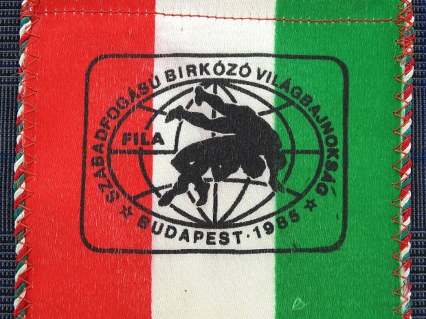 Fila Szabadfogs Birkz Vilgbajnoksg Budapest 1985 zszl