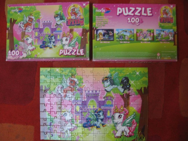 Filly Pni puzzle 100 darabos puzzle / kirak