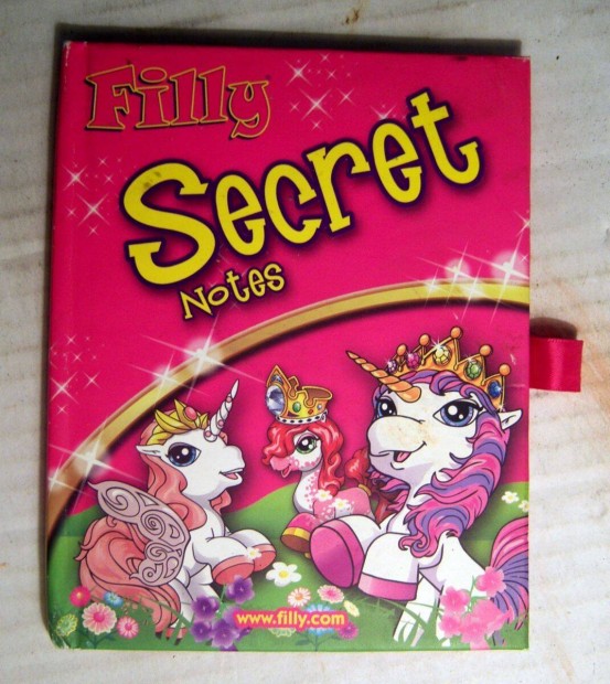 Filly Secret Notes (Simba 2012) jegyzetfzet