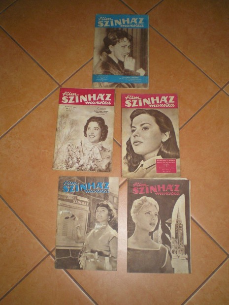 Film Sznhz Muzsika jsgok 1957-es 1958-as 1959-es vekbl 5 darab