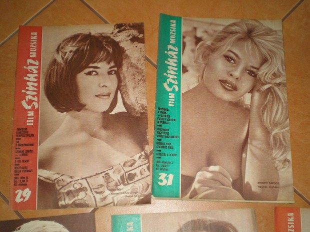 Film Színház Muzsika újságok 1963-as évből 5 db egyben 29 31 33 34 35