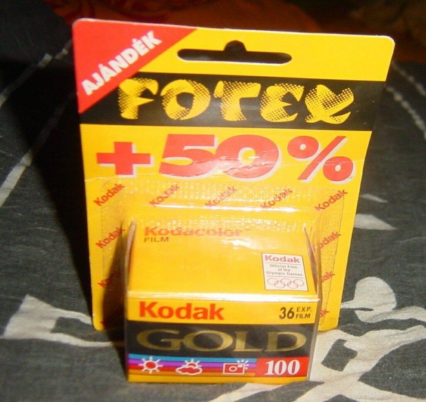 Film - Fotex - Kodak GOLD 100 (bontatlan) - Retro